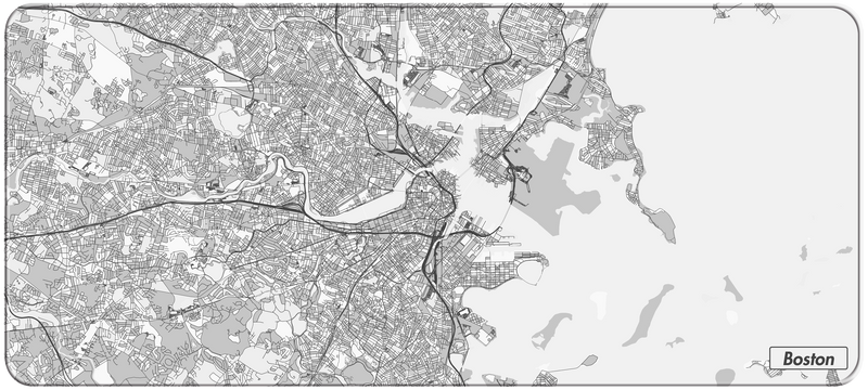 NANAMI DESIGN City Map Desk Mats Gen.2