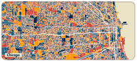 NANAMI DESIGN City Map Desk Mats