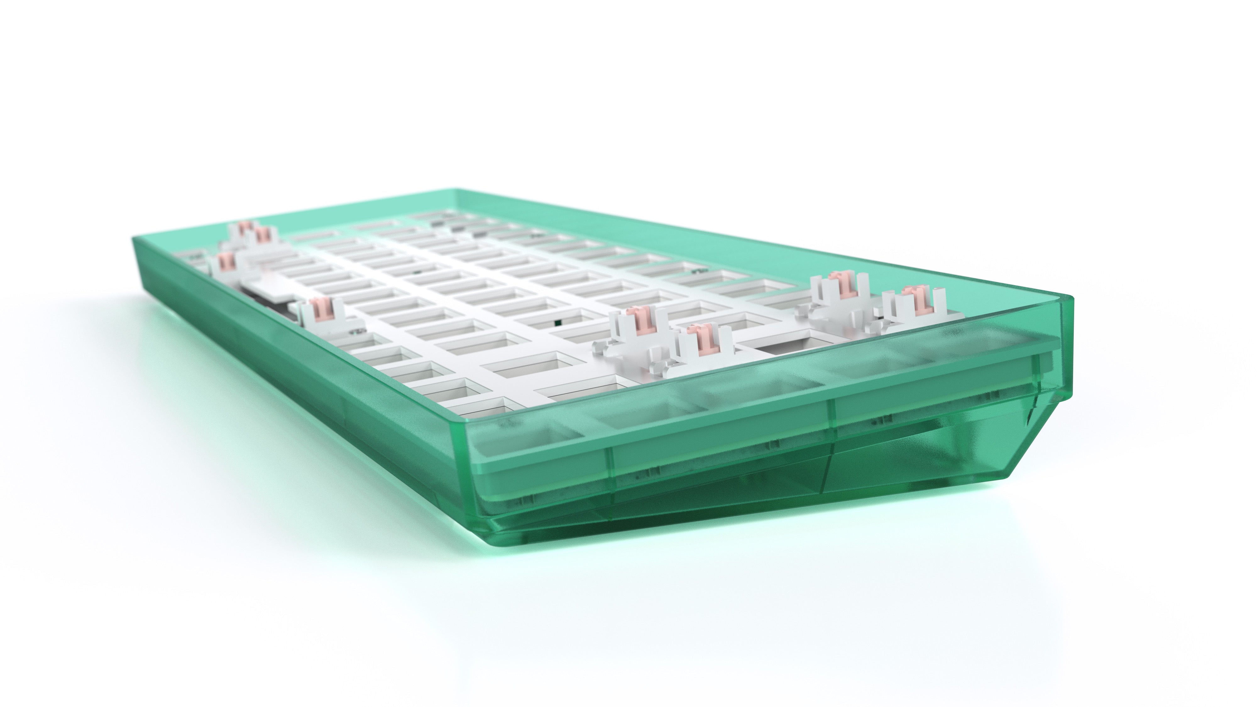CIY TES68 KBM68 Transparent 2.4G Wireless Keyboard Kit