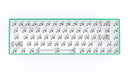 CIY TES68 KBM68 Transparent 2.4G Wireless Keyboard Kit