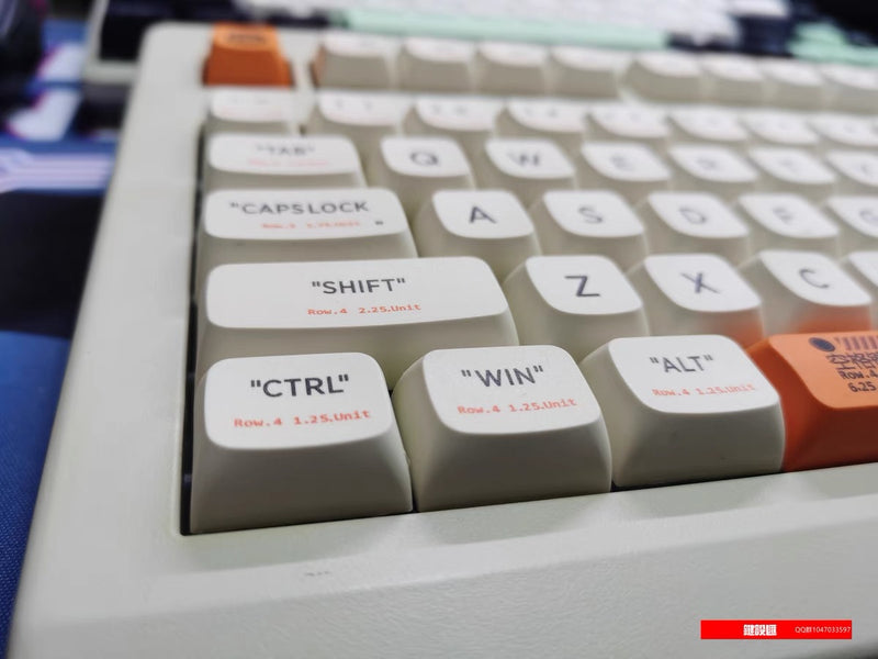 XDA "PLASTIC" KEYCAP SET 144 Keys