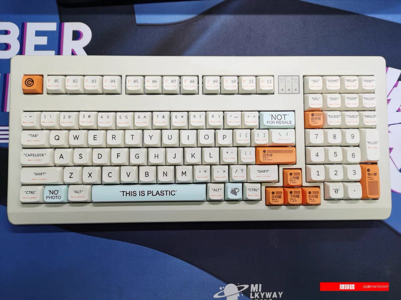 XDA "PLASTIC" KEYCAP SET 144 Keys
