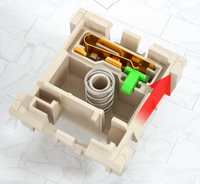 Kailh Box Cream MX Cream Switches