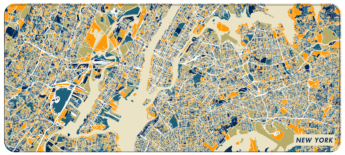 NANAMI DESIGN City Map Desk Mats – KeebMonkey