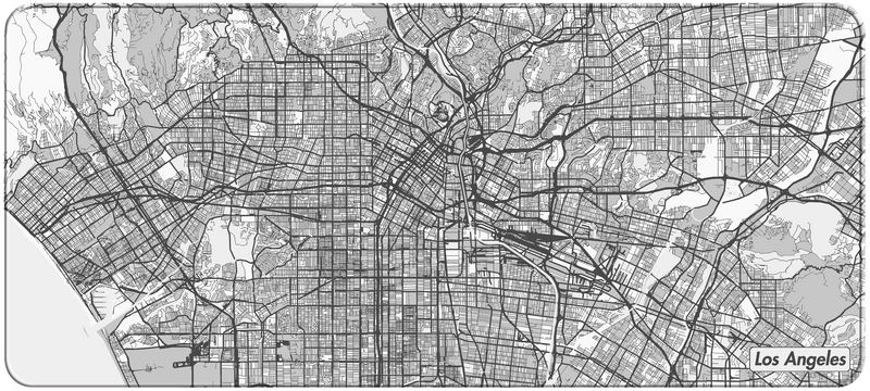 NANAMI DESIGN City Map Desk Mats Gen.2