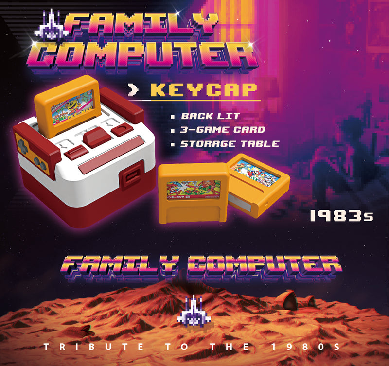 KeebMonkey FC Family Computer Artisan Keycap