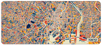 NANAMI DESIGN City Map Desk Mats