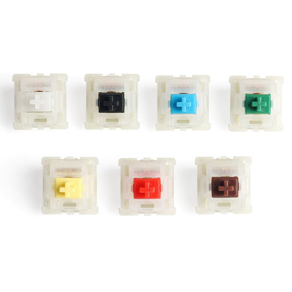 Gateron Yellow Switches Gateron Red, Brown, Blue, Silver Switches