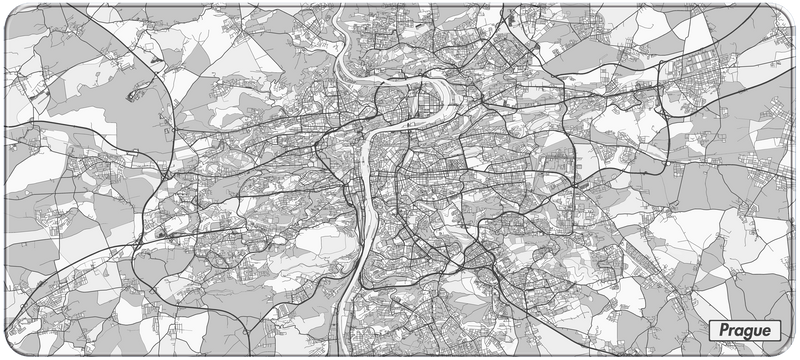 NANAMI DESIGN City Map Desk Mats Gen.2