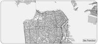 NANAMI DESIGN City Map Desk Mats Gen.2