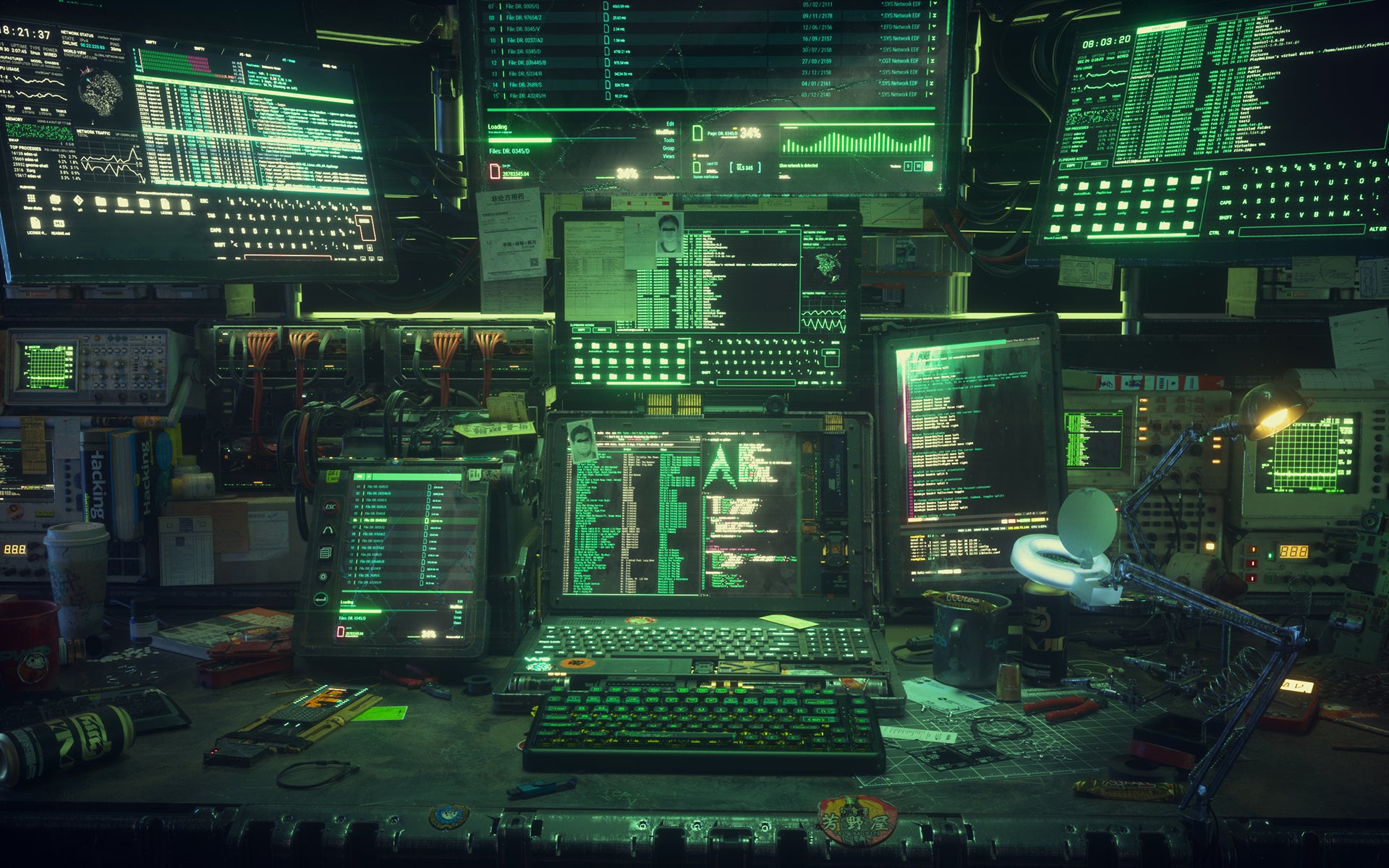 Piifox Binary Keycaps