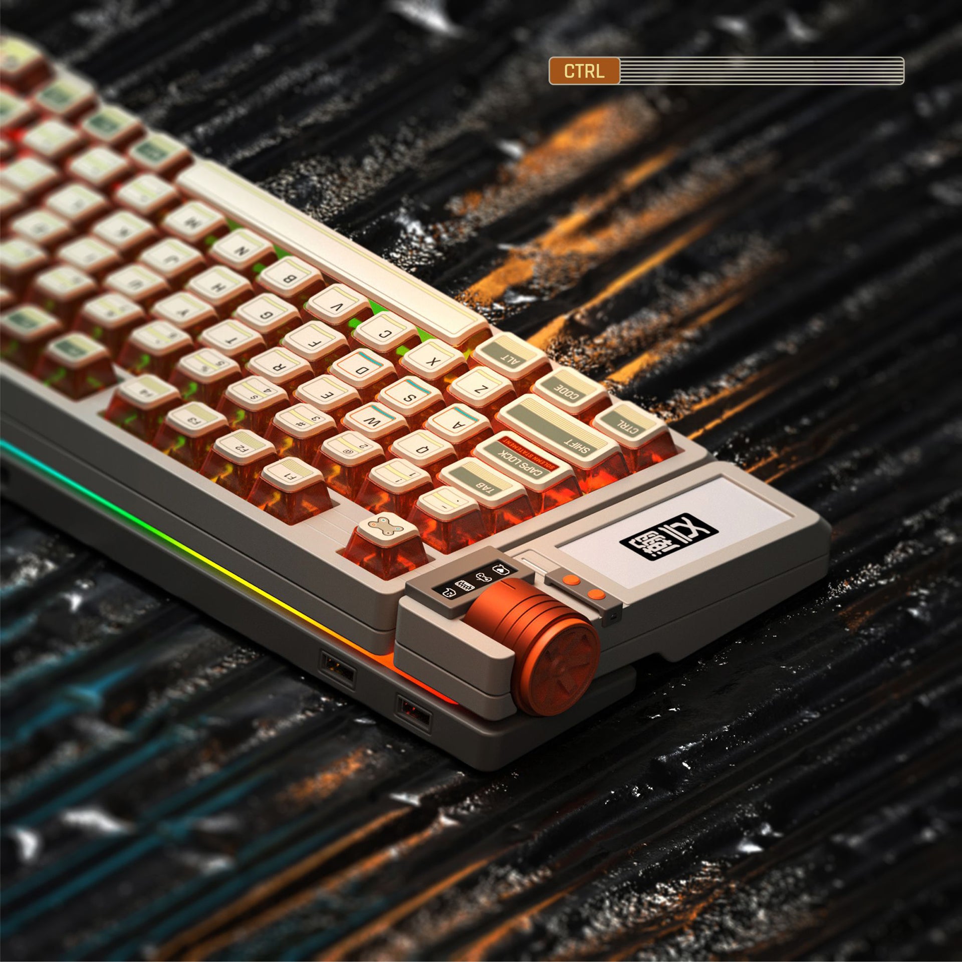 Keytok CTRL Semi-Transparent Keycap Set