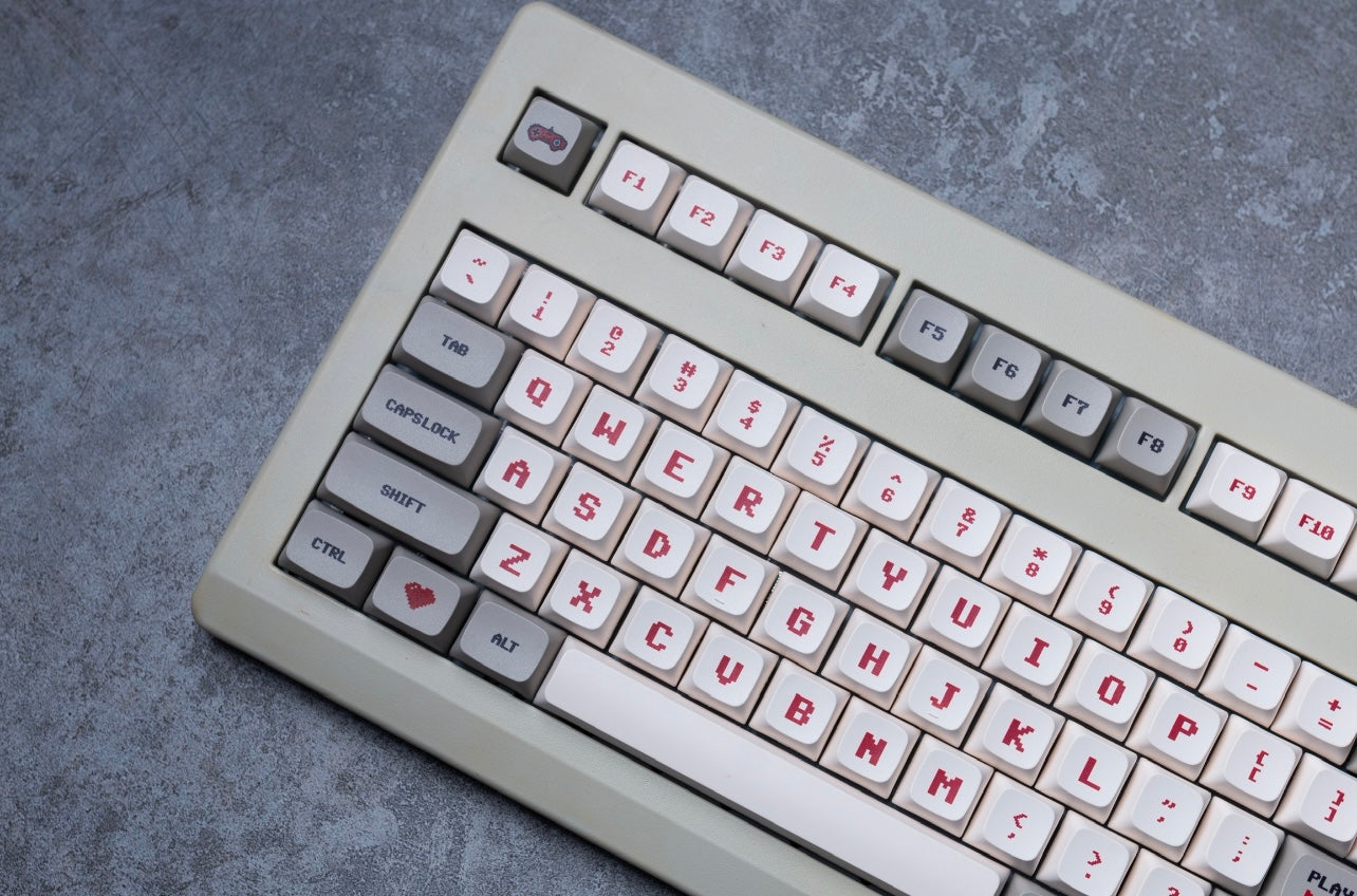 Retro FC 145 keycaps for Mechanical Keyboards