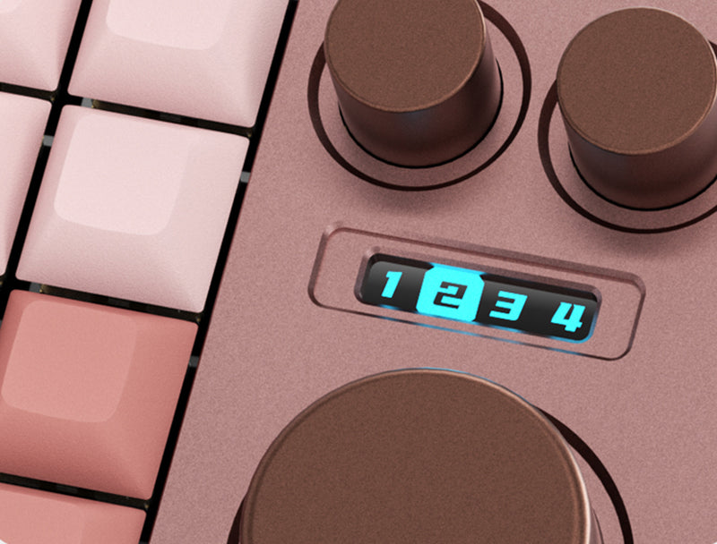 Megalodon Triple Knob Macro Pad